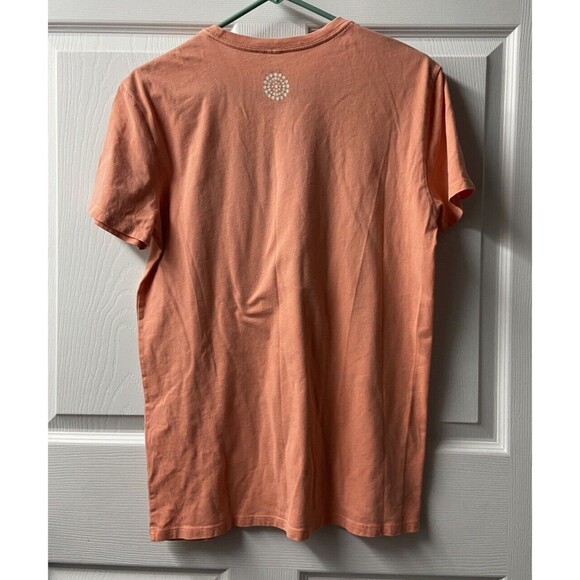 The Walk T Shirt Orange Mens Size Large Crew Neck Short Sleeved - Picture 3 of 4